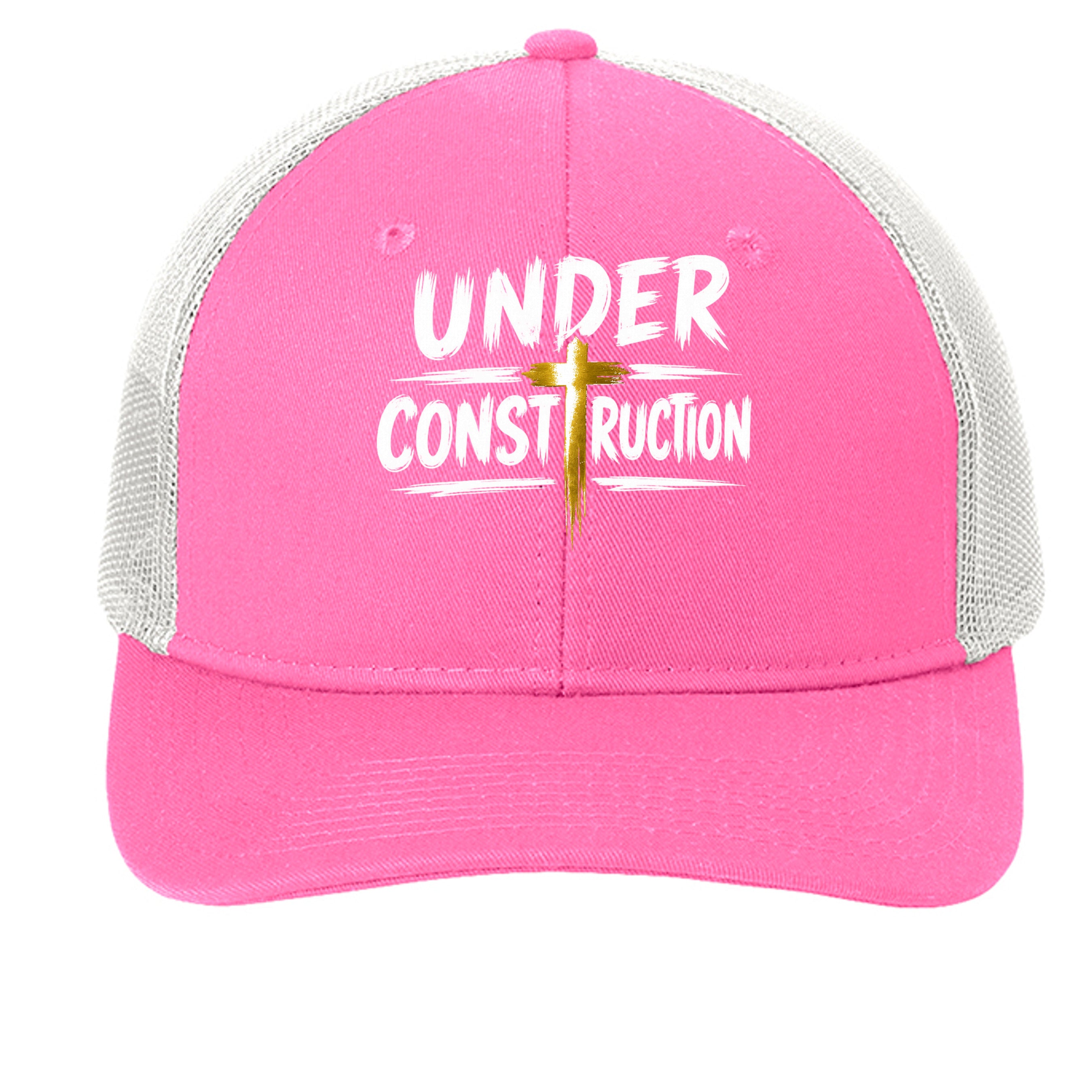 True Pink/ White - C402 - FRONT