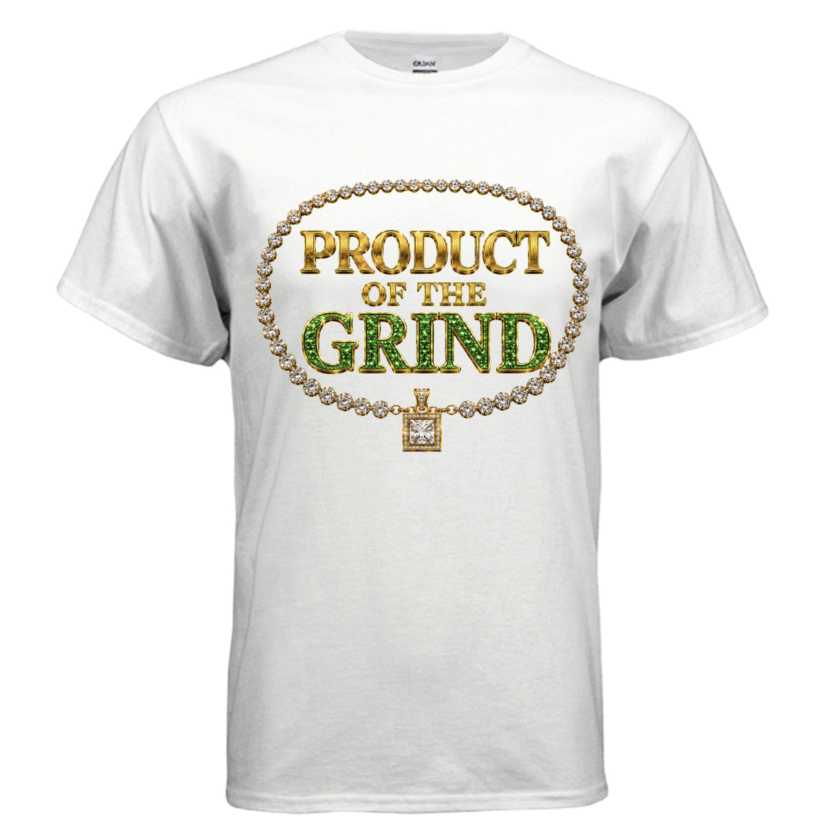 He Grinds Graphic T-Shirt