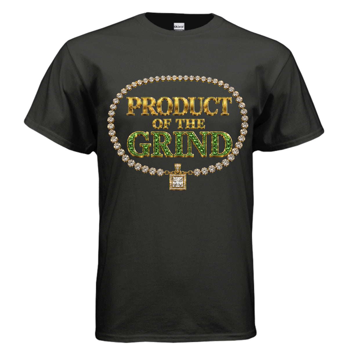 He Grinds Graphic T-Shirt