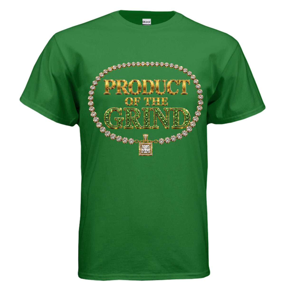 He Grinds Graphic T-Shirt
